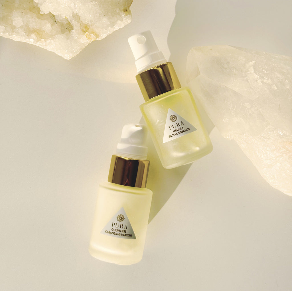 NEW: Winter Radiance Set - A PURA Holiday Exclusive - Featuring the Neroli Facial Essence